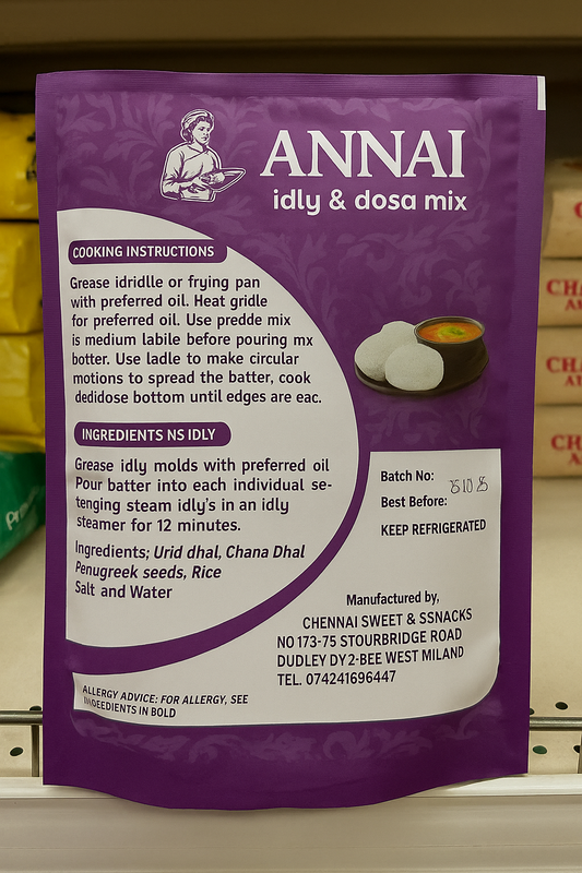 Idly & Dosa Mix – 1 KG